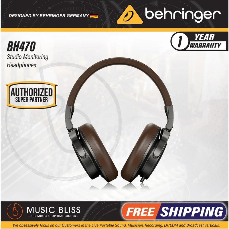 Behringer BH470 Studio Monitoring Headphones