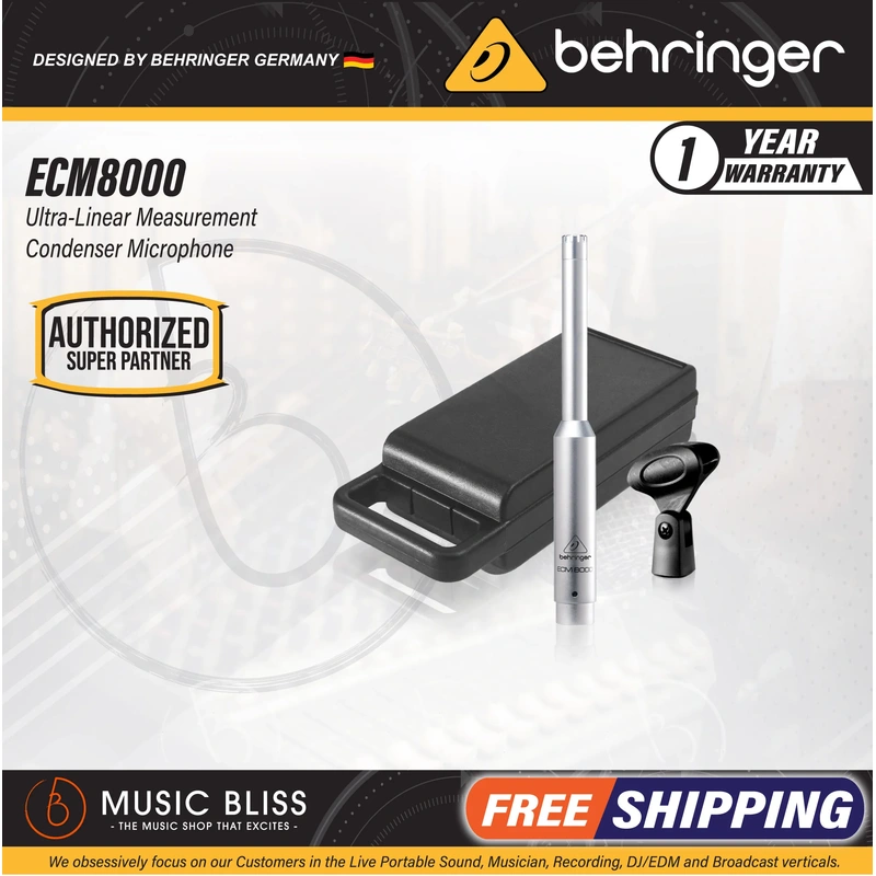 Behringer ECM8000 Measurement Condenser Microphone