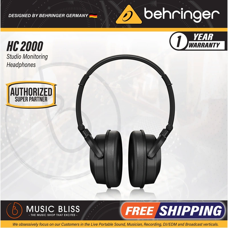 Behringer HC2000 Studio Monitoring Headphones
