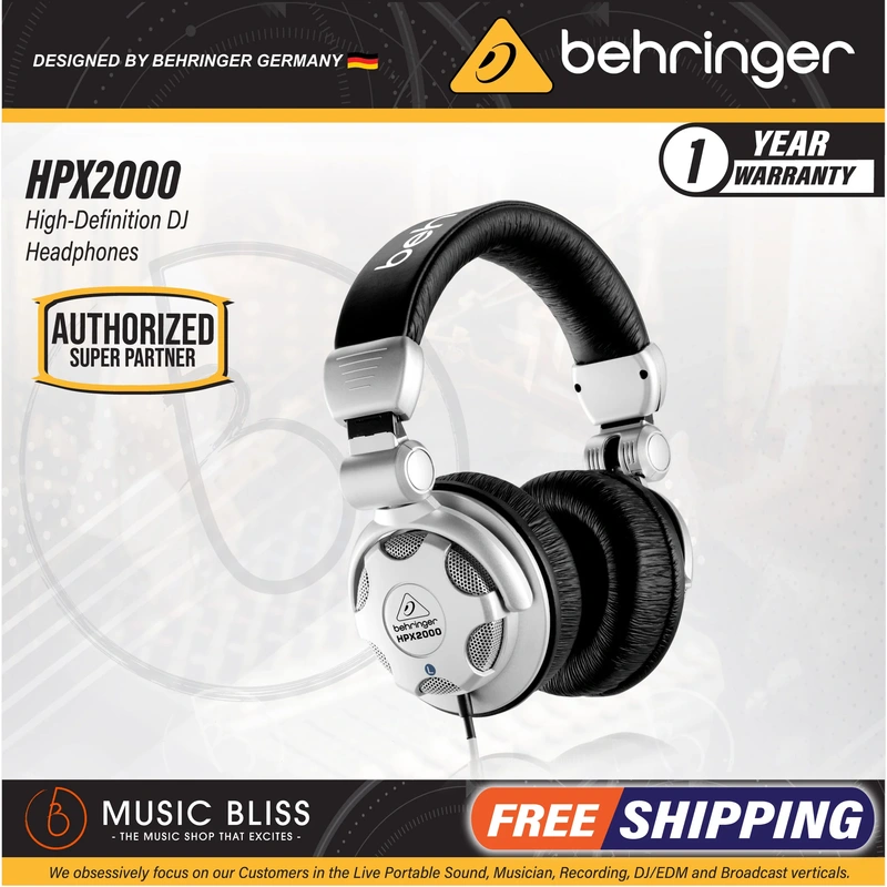Behringer HPX2000 DJ Headphone