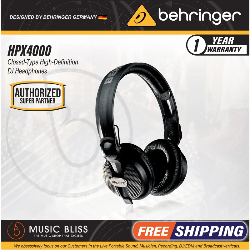 Behringer HPX4000 DJ Headphone