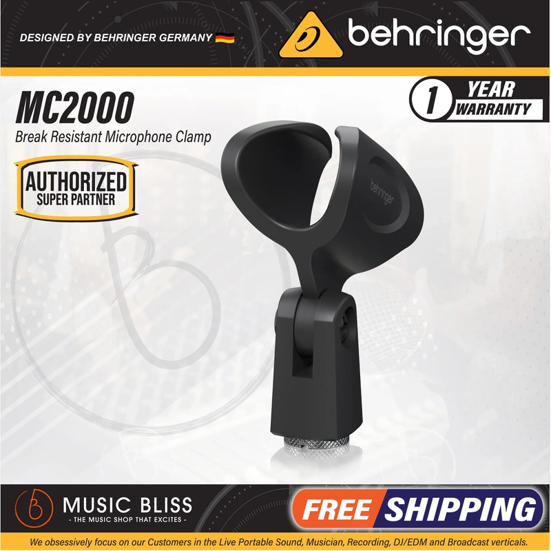 Behringer MC2000 Break Resistant Microphone Clip