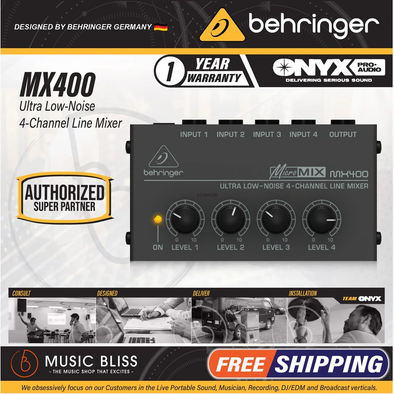 Behringer Micromix MX400 Line Mixer