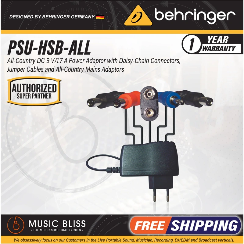 Behringer PSU-HSB-ALL - All-Country Power Adapter