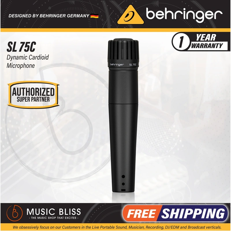 Behringer SL75C Dynamic Cardioid Microphone