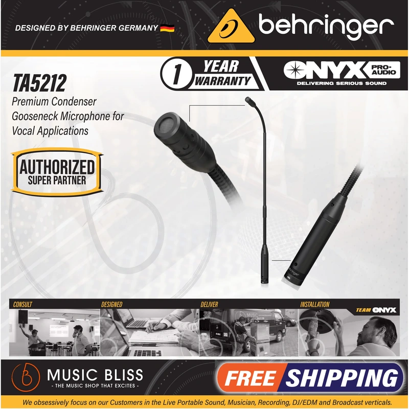 Behringer TA5212 Gooseneck Condenser Microphone