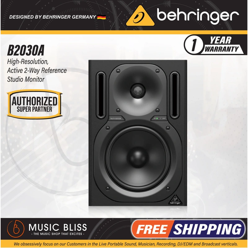 Behringer Truth B2030A 6.75'' Powered Studio Monitor