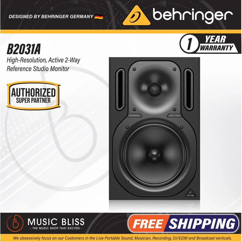 Behringer Truth B2031A 8.75" Powered Studio Monitor