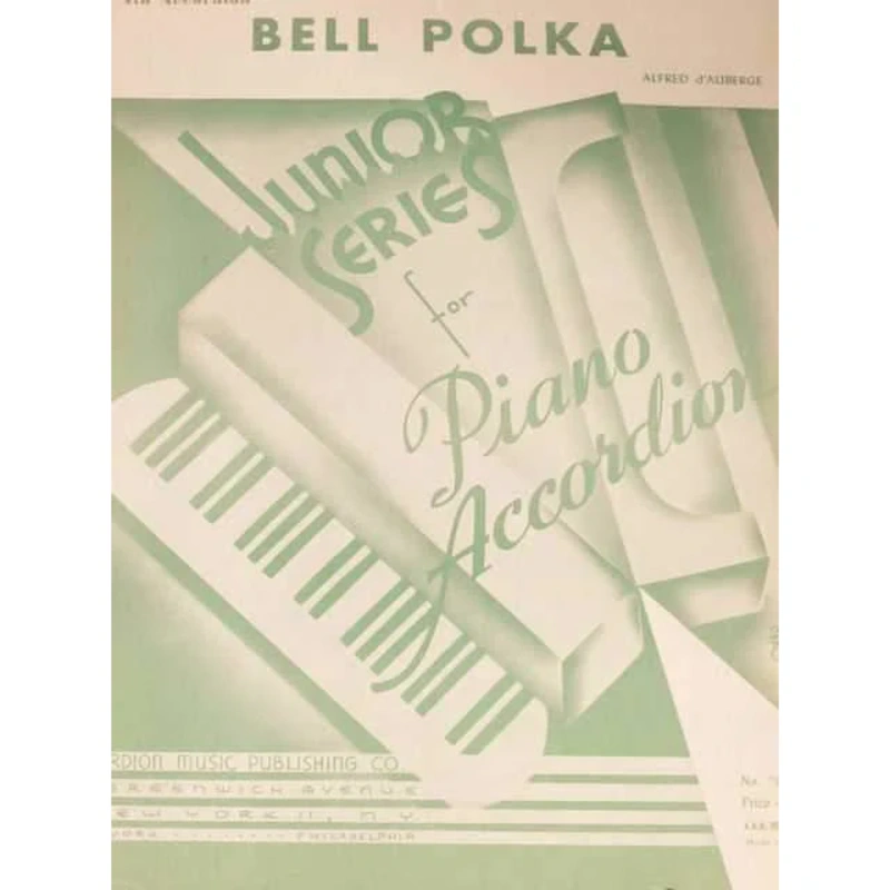 Bell Polka by Alfred D'Auberge, for 4th Accordion