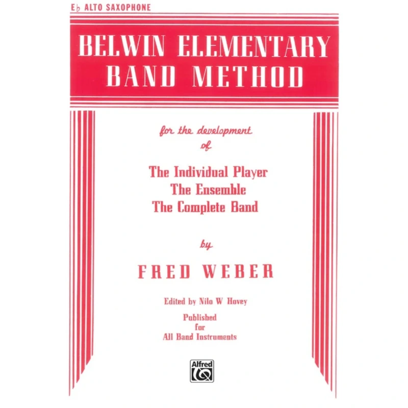 Belwin Elementary Band Method - Eb Alto Saxophone
