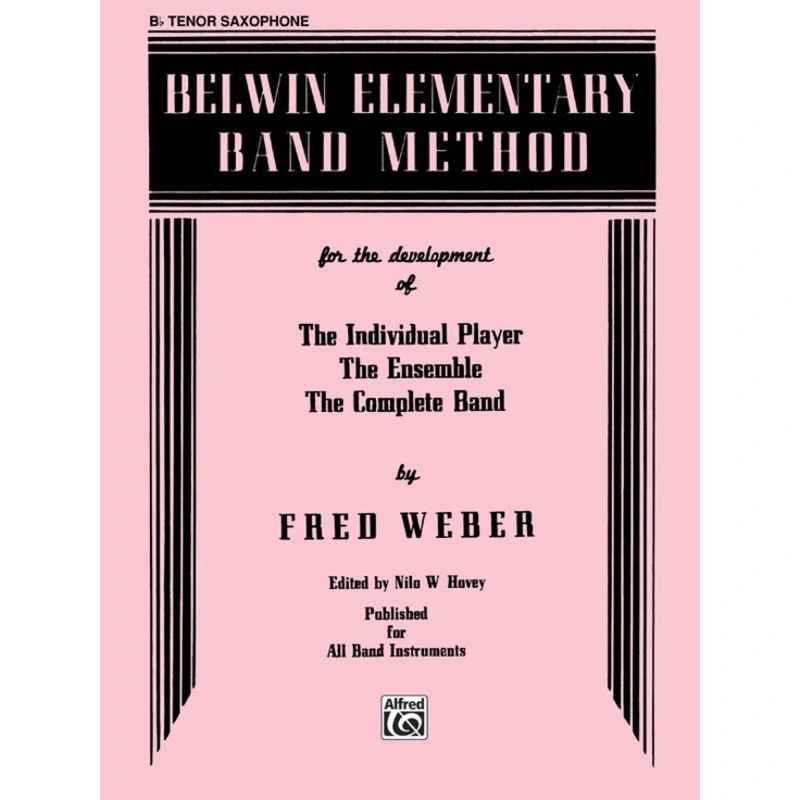 Belwin Elementary Band Method - Eb Tenor Saxophone