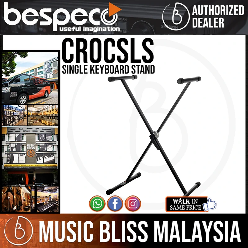 Bespeco CROCSLS Single Keyboard Stand