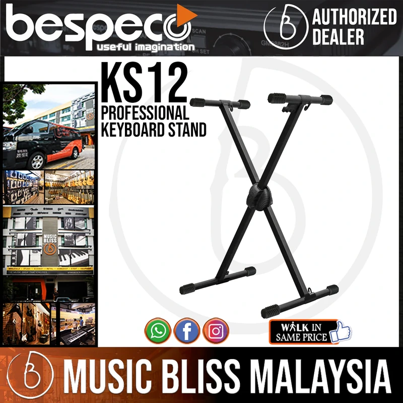 Bespeco KS12 Professional Keyboard Stand