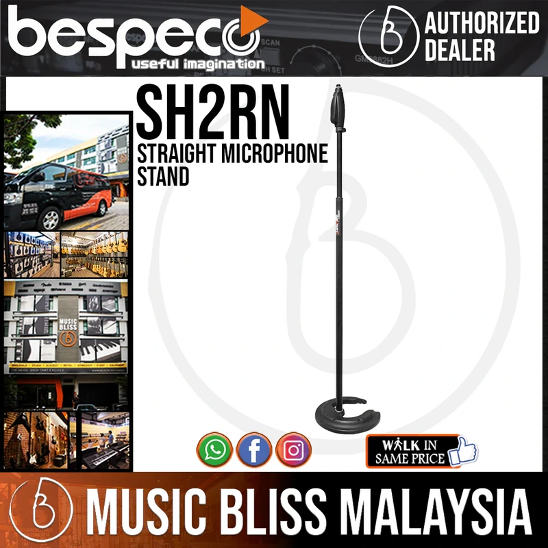 Bespeco SH2RN Straight Microphone Stand