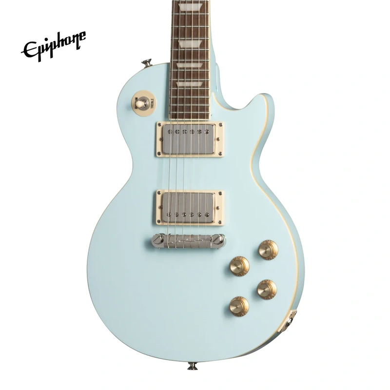 Best Electric Guitar for Kids Epiphone Power Players Les Paul Electric Guitar - Ice Blue (Gig Bag, Cable, Picks Included)