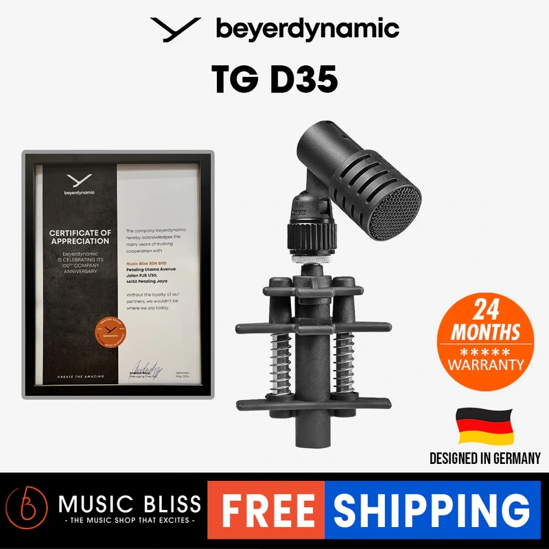 Beyerdynamic TG D35 Supercardioid Dynamic Drum Microphone