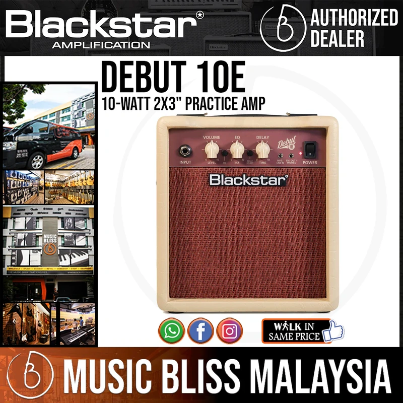 Blackstar Debut 10E 10-watt 2x3" Practice Amp