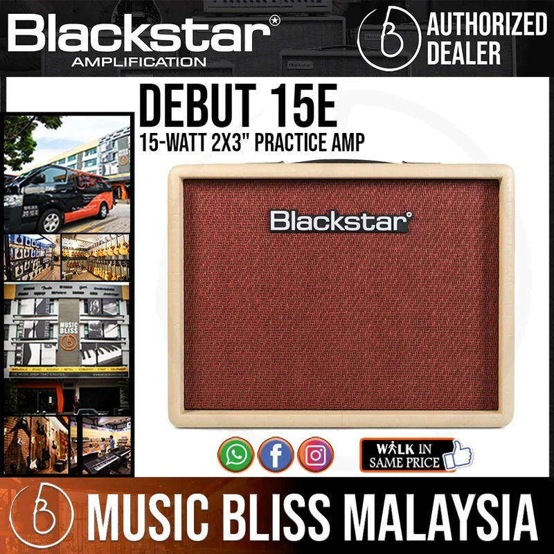 Blackstar Debut 15E 15-watt 2x3" Practice Amp