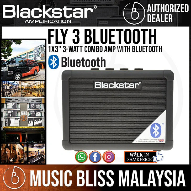 Blackstar FLY 3 1x3" 3-watt Combo Amp with Bluetooth