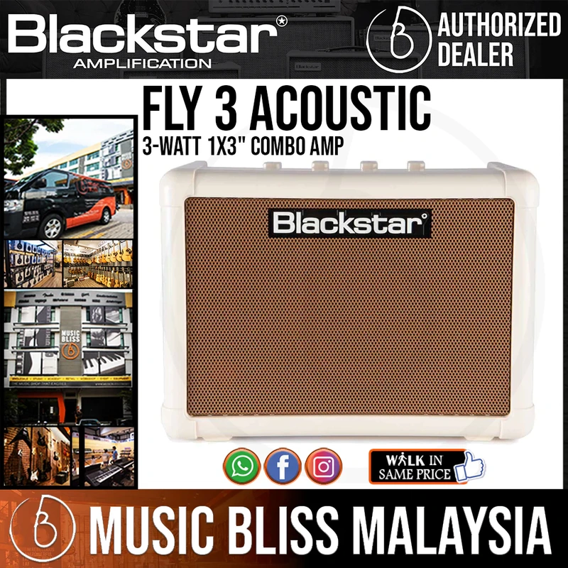 Blackstar FLY 3 Acoustic - 3-watt 1x3" Combo Amp