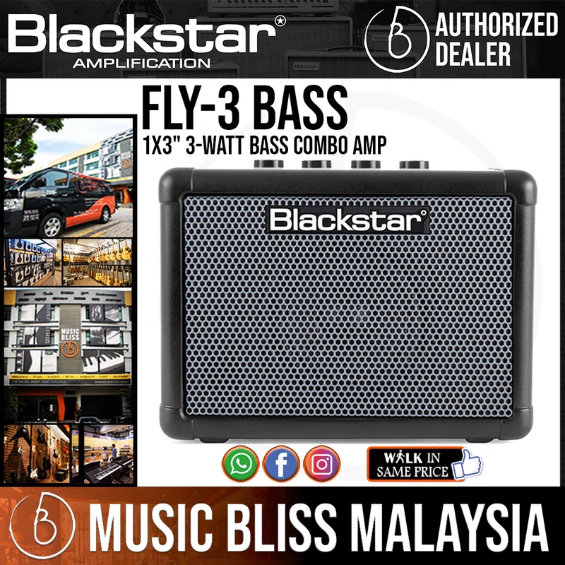 Blackstar FLY 3 Bass 1x3" 3-watt Bass Combo Amp
