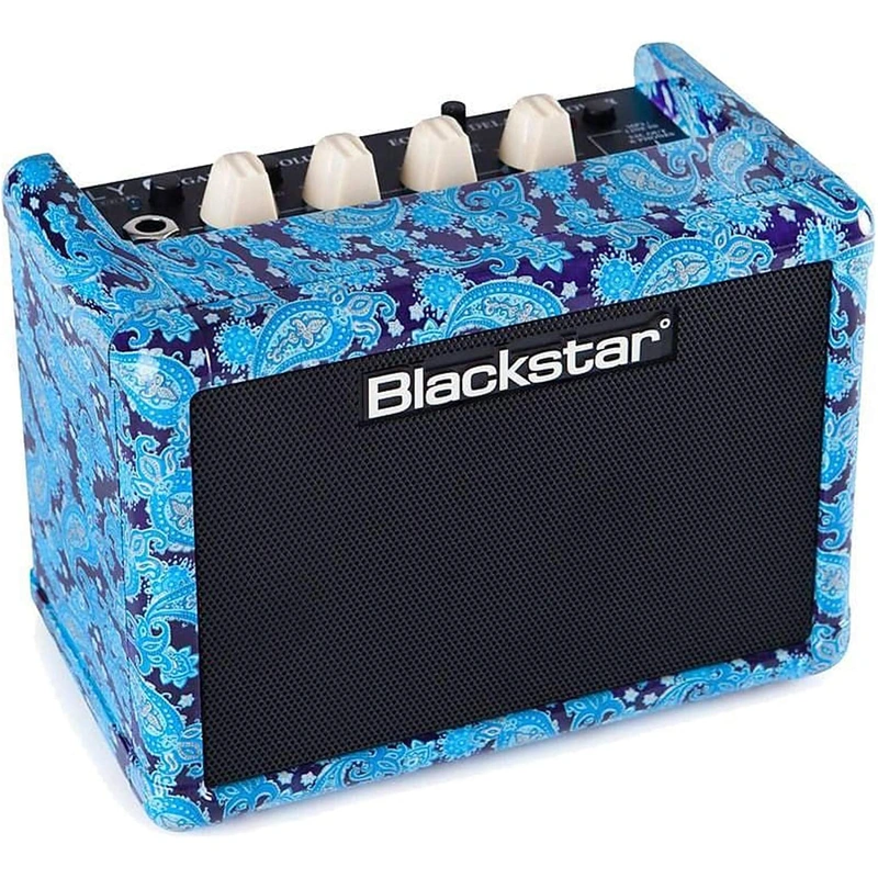 Blackstar Fly 3 Blue - 3-watt 1x3" Guitar Combo with Bluetooth - Purple Paisley