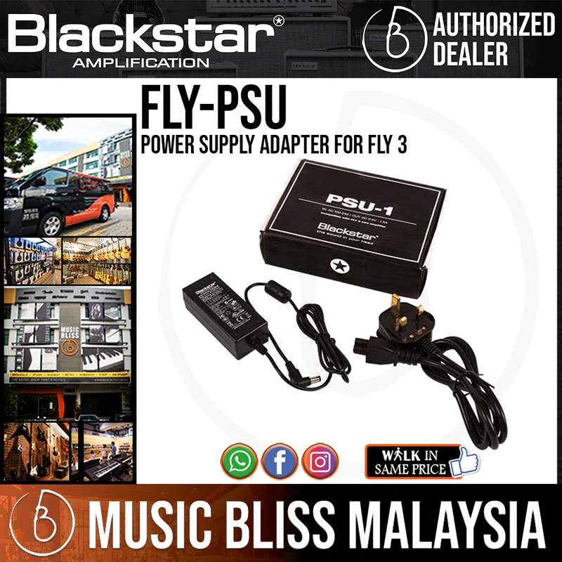 Blackstar FLY PSU Power Supply Adapter For Fly 3
