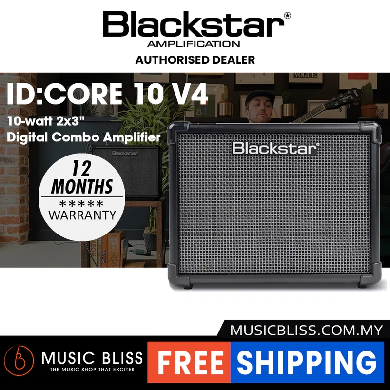 Blackstar ID:Core V4 Stereo 10 10-watt 2x3" Digital Combo Amplifier