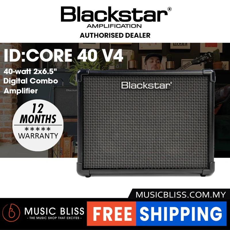 Blackstar ID:Core V4 Stereo 40 40-watt 2x6.5" Digital Combo Amplifier