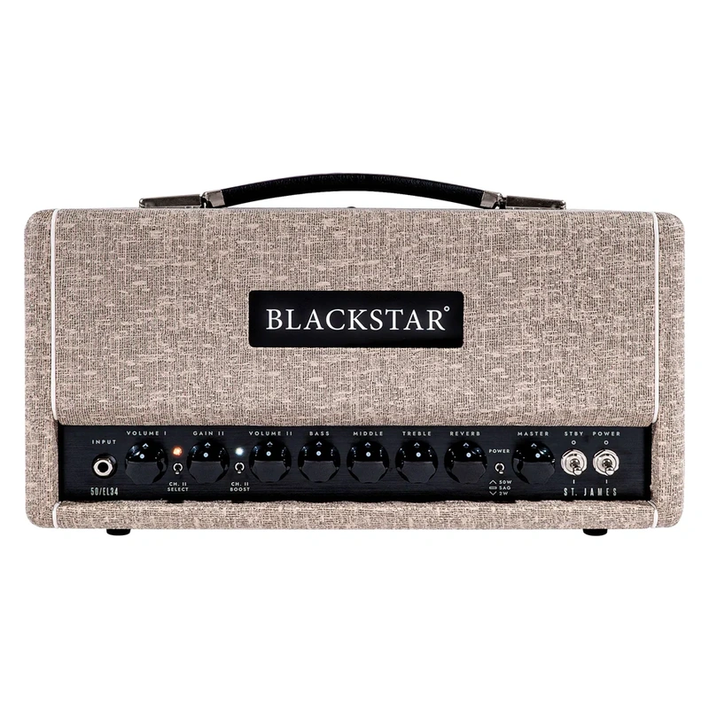 Blackstar St James 50W Tube Amplifier Head - Fawn