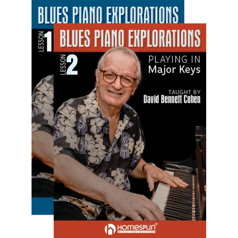 Blues Piano Explorations - Two Lesson Set: Minor and Major Blues