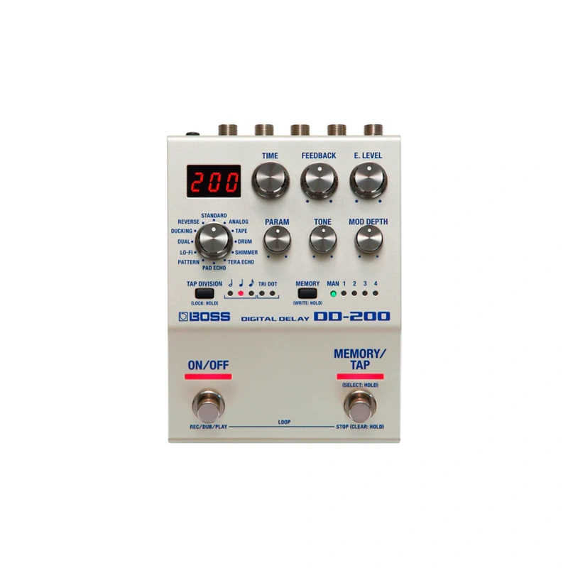 Boss DD-200 Digital Delay Effects Pedal