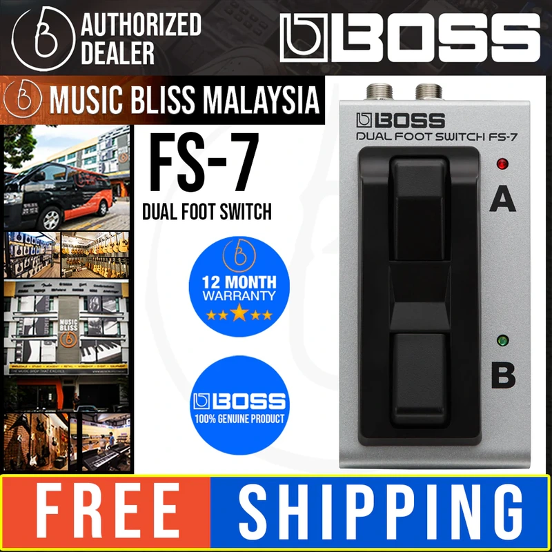 Boss FS-7 Dual Foot Switch