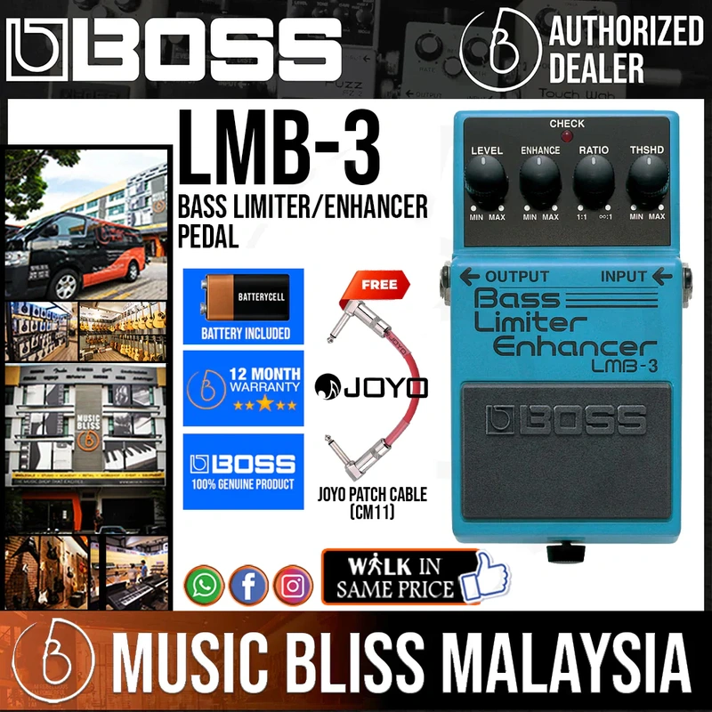 Boss LMB-3 Bass Limiter/Enhancer Pedal