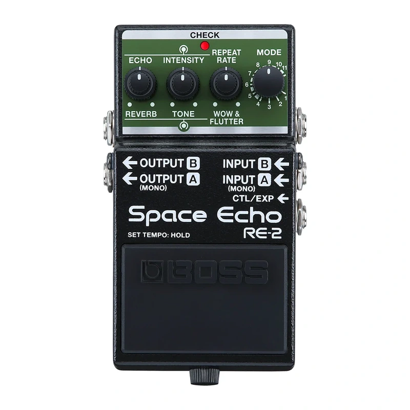 Boss RE-2 Space Echo Delay And Reverb Effects Pedal