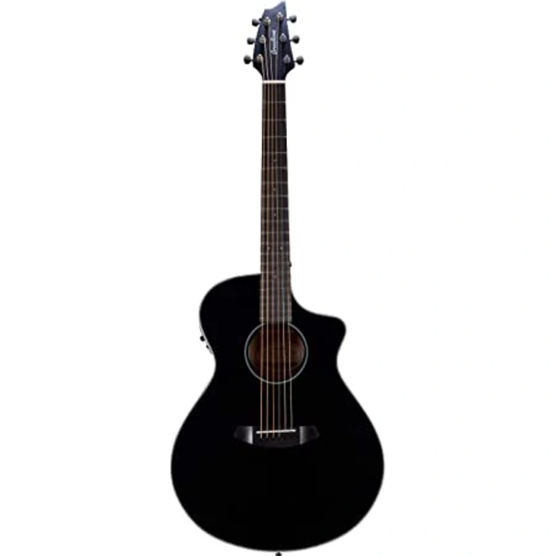 Breedlove Discovery Concert CE Sitka Spruce Top - Black