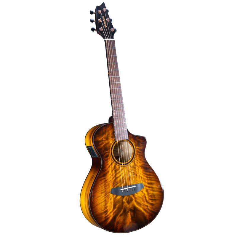 Breedlove Eco Pursuit Exotic S Companion CE Acoustic-Electric Guitar - Tiger's Eye