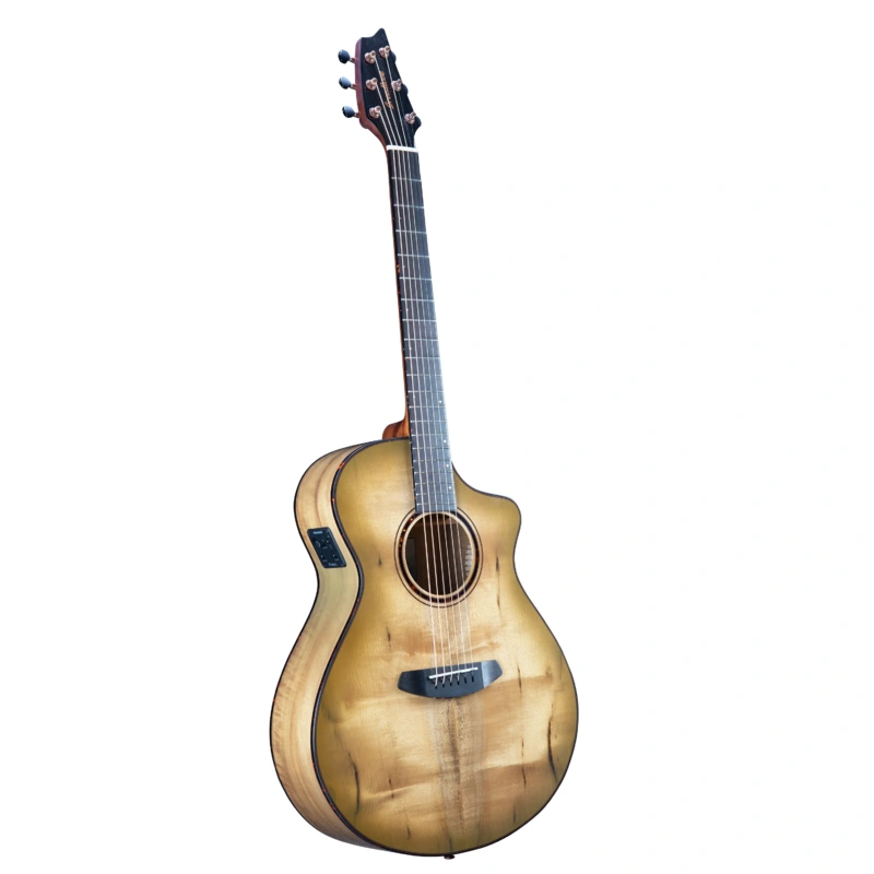 Breedlove Eco Pursuit Exotic S Concert CE Acoustic Electric Guitar - Sweetgrass