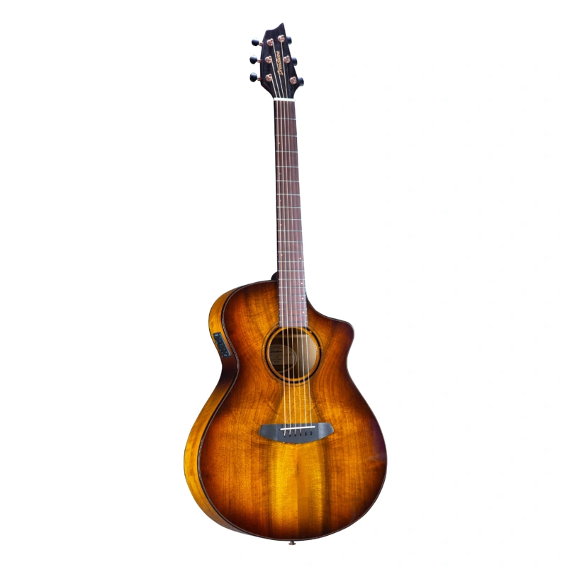 Breedlove Eco Pursuit Exotic S Concert CE Acoustic-Electric Guitar - Tiger's Eye