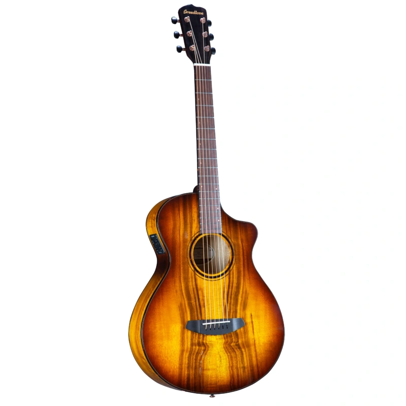 Breedlove Eco Pursuit Exotic S Concertina Ce Acoustic-Electric Guitar - Tiger's Eye