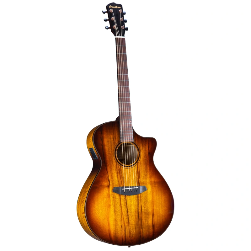 Breedlove Eco Pursuit Exotic S Concerto Ce Acoustic-Electric Guitar - Tiger's Eye
