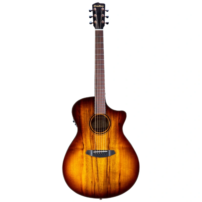Breedlove Eco Pursuit Exotic S Concerto CE Acoustic Electric Guitar - Tiger's Eye