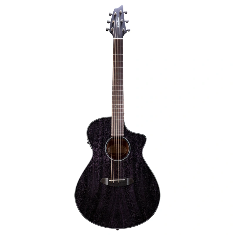 Breedlove Rainforest S African Mah Concert Acoustic-Electric Guitar - Orchid