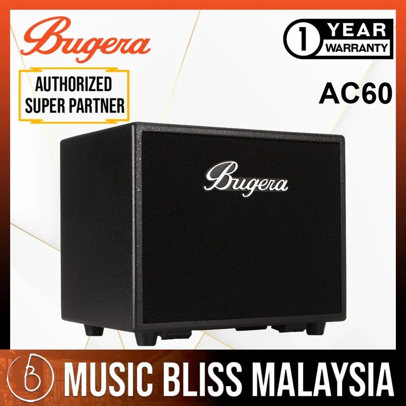 Bugera AC60 60-watt 2-channel Portable Acoustic Amplifier