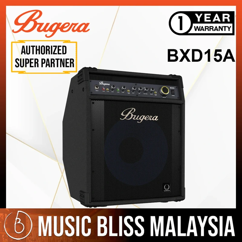 Bugera BXD15A 1x15" 1,000W Bass Combo with Compressor