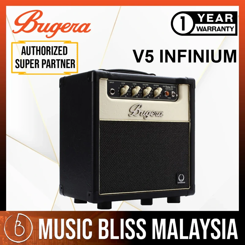 Bugera V5 Infinium 5-watt 1x8" Tube Combo Amplifier