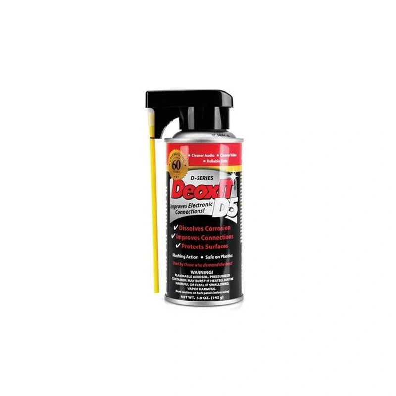 Caig Deoxit Contact Cleaner D5 Spray, 5 Oz. Can