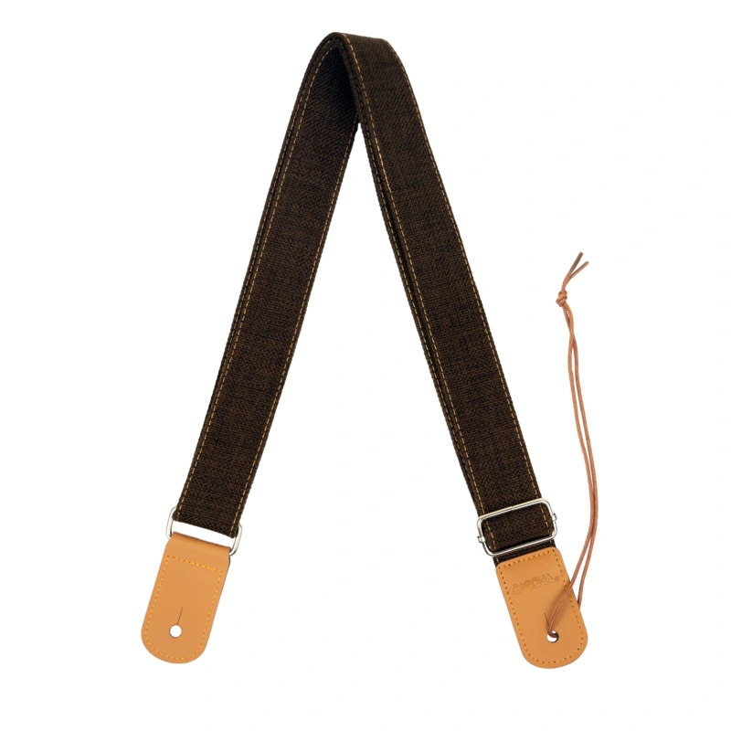 Cascha Cotton Ukulele Strap - Brown