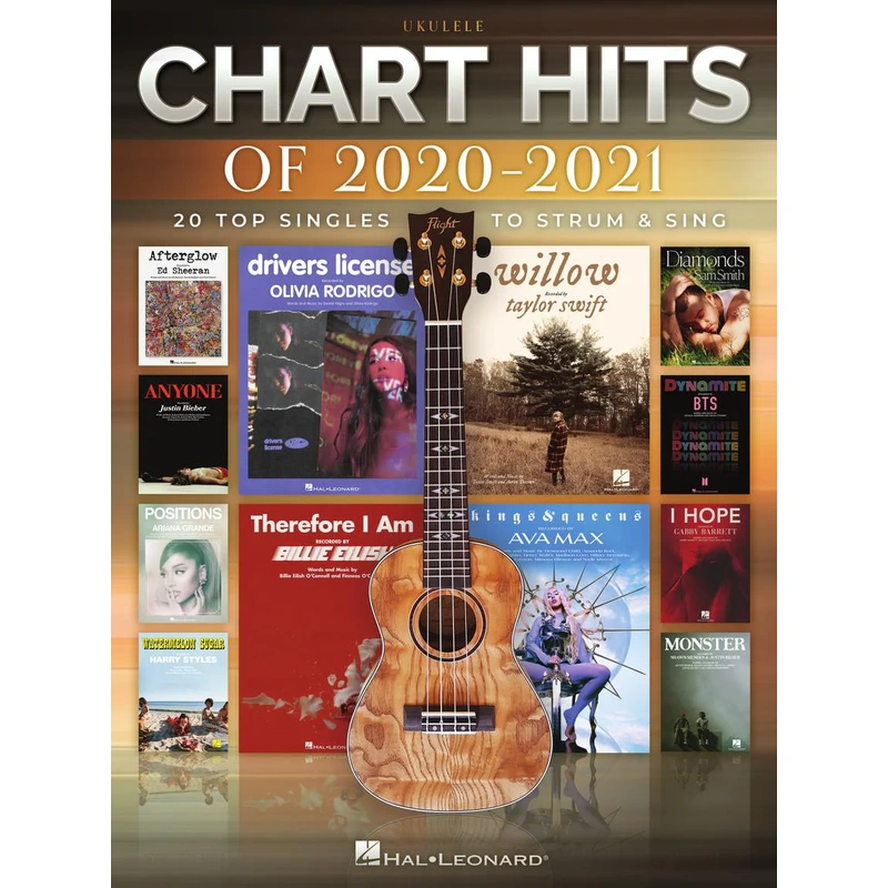 Chart Hits for 2020-2021 - Ukulele