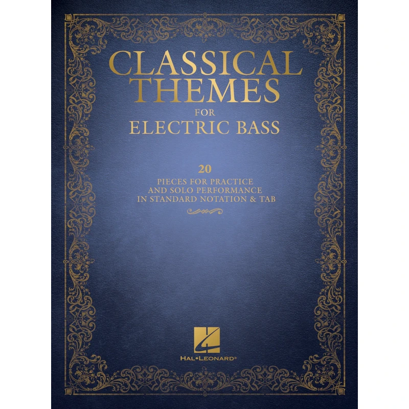 Classical Themes For Electric Bass-20 Pieces